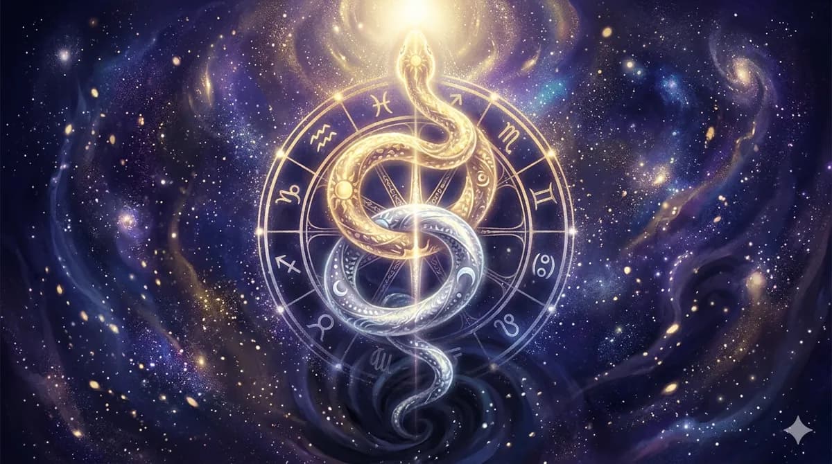 Nodos Lunares en la Carta Natal: Tu Propósito de Vida y Karma