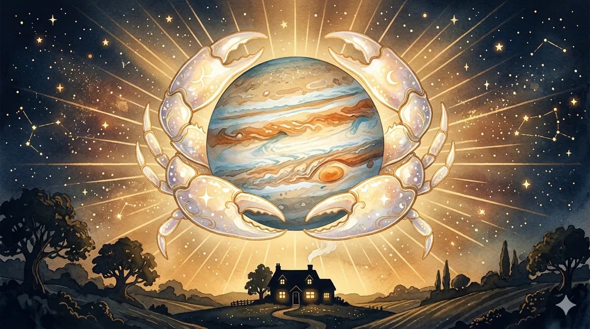 Jupiter in Cancer 2025-2026: A Year of Emotional and Family Abundance