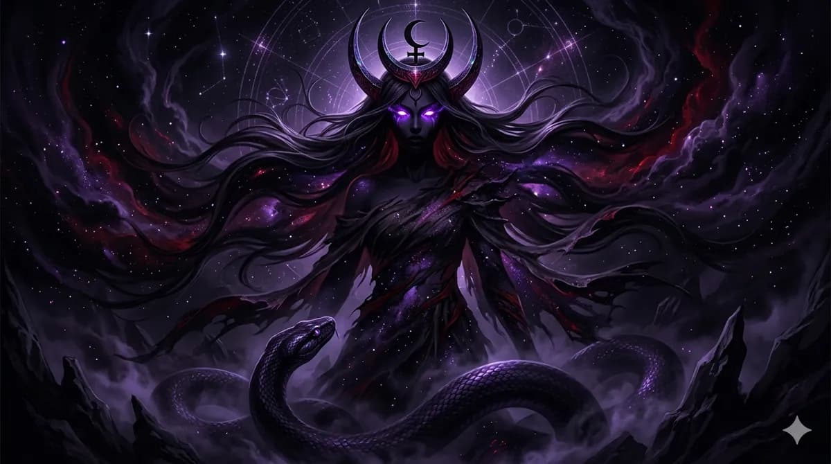 Lilith en la Carta Natal: Tu Poder Oculto y Rebeldía Interior