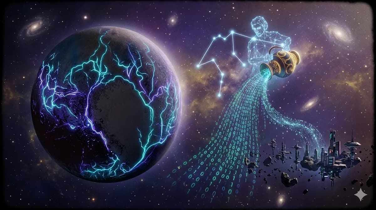 Plutón en Acuario y la Era de la IA: Cómo la Astrología Predijo la Inteligencia Artificial