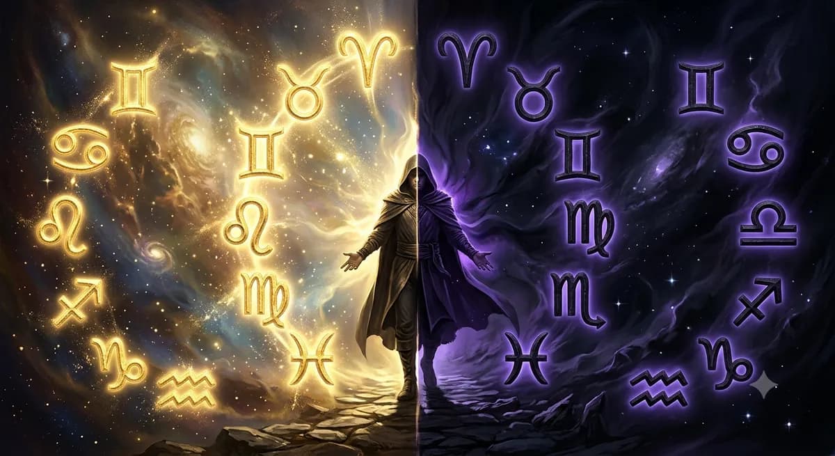 Shadow Work Astrológico: El Lado Oscuro de Cada Signo y Cómo Integrarlo