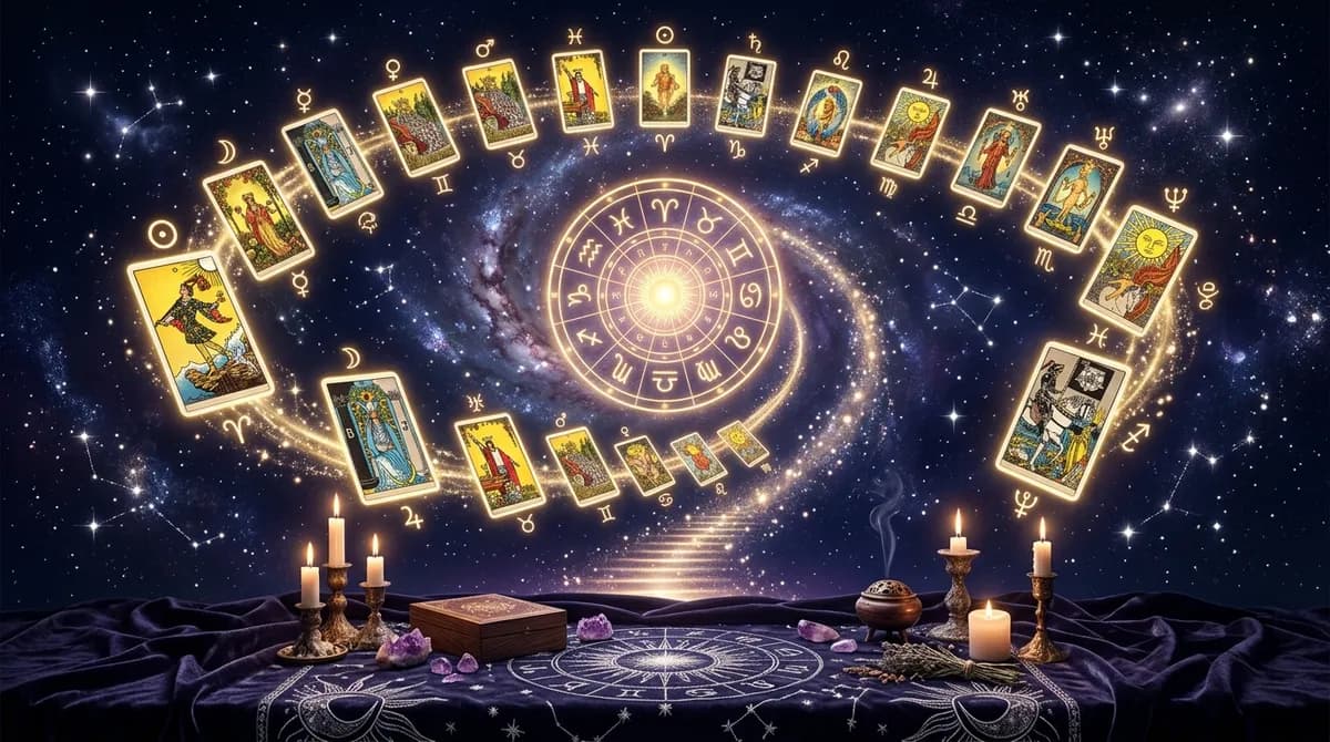 Tarot y Astrología: Las Correspondencias de los Arcanos Mayores con Signos y Planetas