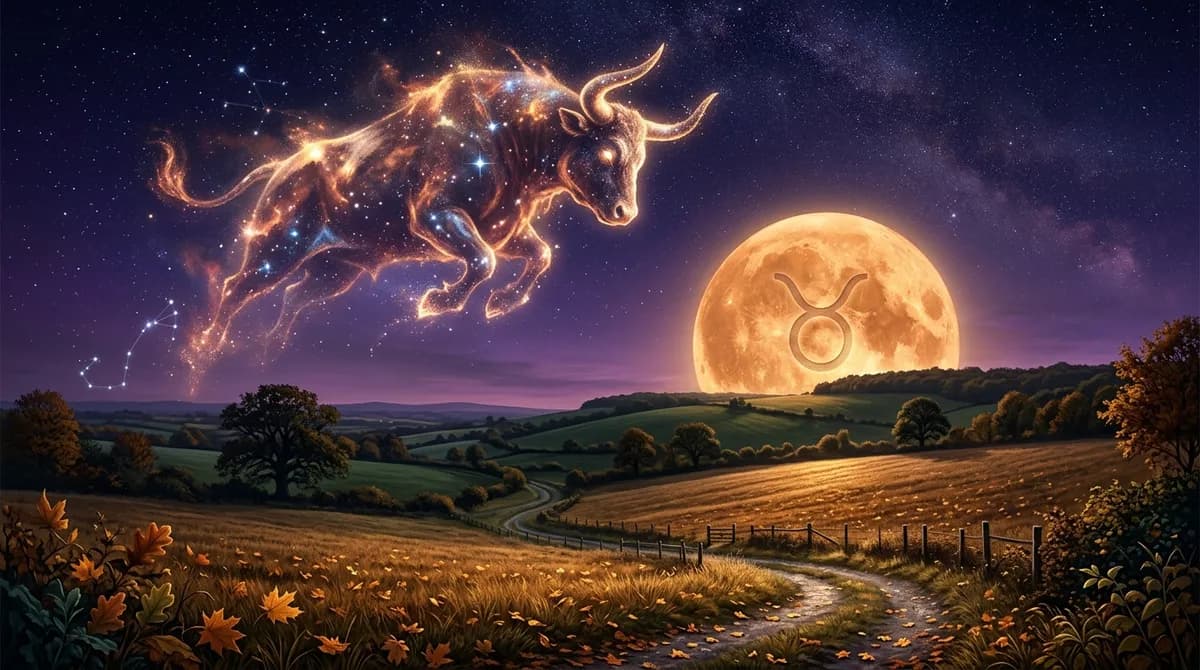 Luna Llena en Tauro del 26 de Octubre de 2026: La Luna del Cazador y el Valor de lo Estable