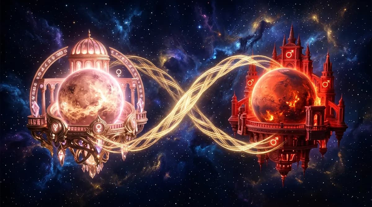 Mutual Reception in Astrology: When Two Planets Help Each Other by Swapping Signs