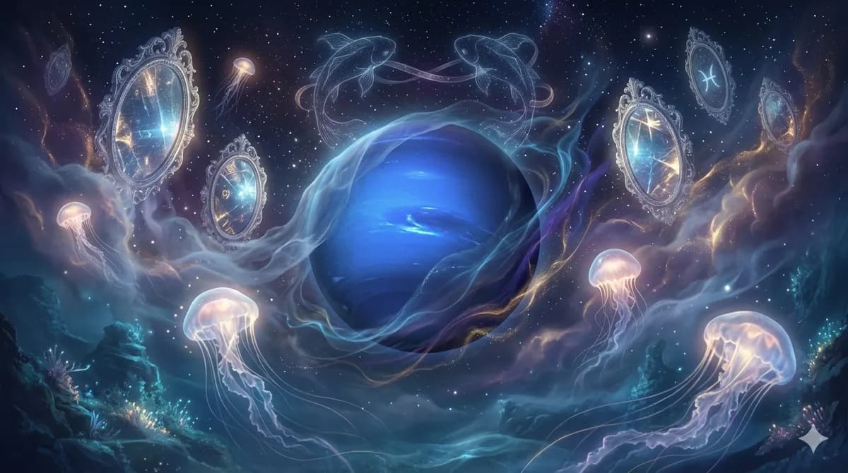 Neptuno Retrógrado 2026: Revelaciones Espirituales y Caída de Ilusiones