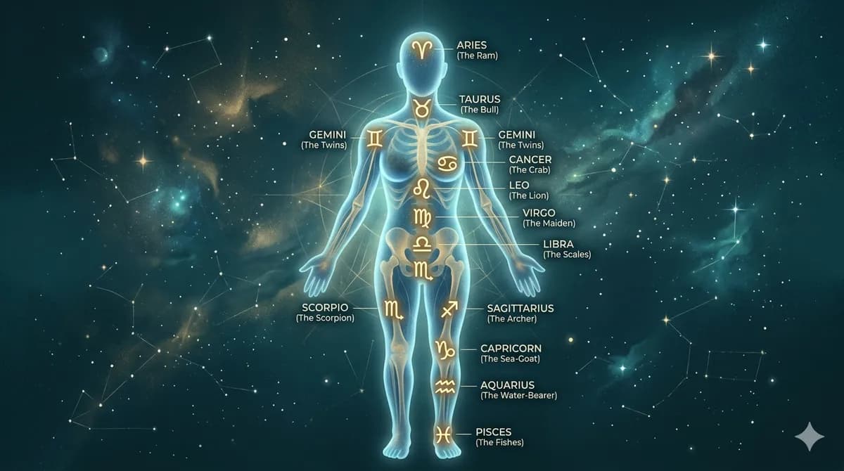 Astrología Médica: Qué Dice Tu Carta Natal Sobre Tu Salud y Bienestar