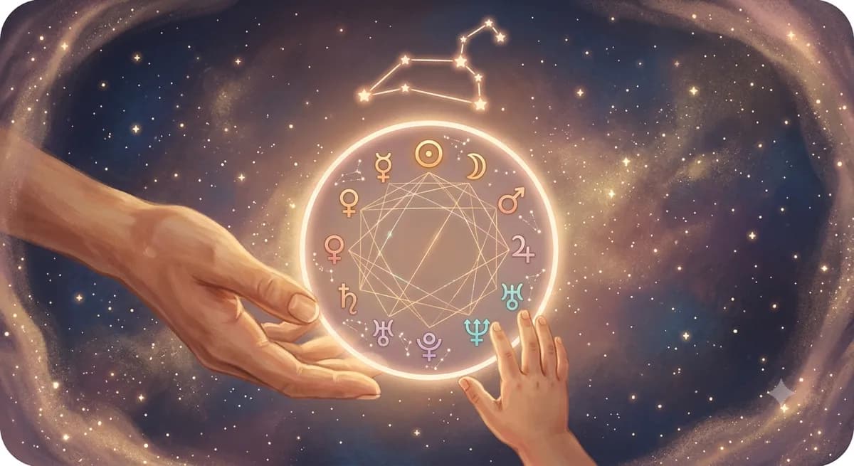 Astrología y Crianza: Cómo la Carta Natal de Tu Hijo Puede Transformar Tu Forma de Educarle