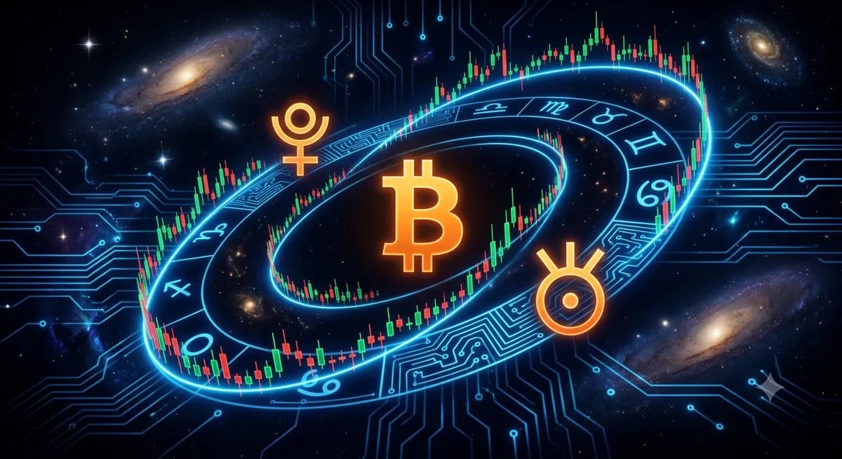 Astrología y Criptomonedas: Plutón, Urano, Bitcoin y los Mercados Alternativos en 2026
