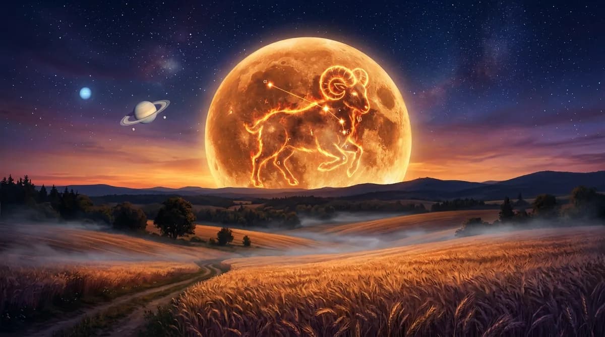 Full Moon in Aries of September 26, 2026: The Harvest Moon That Ignites Your Courage
